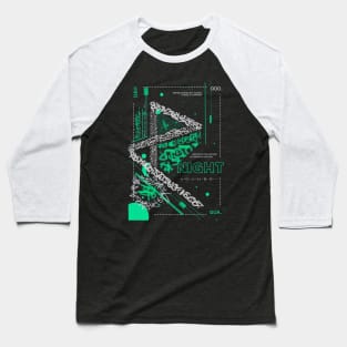 R graffiti Baseball T-Shirt